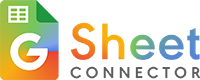 Demo of GSheetConnector.com Logo